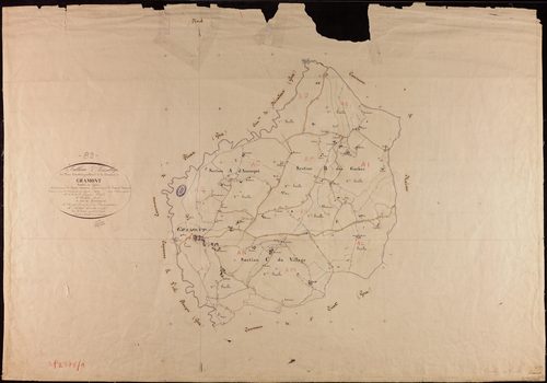 Gramont - Tableau d'assemblage