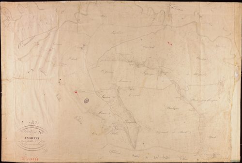 Gramont - Section A - Ancoupet, 3e feuille