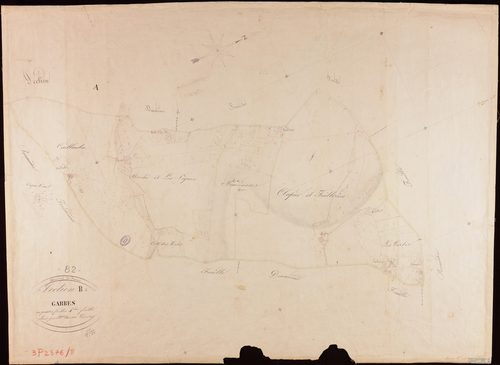 Gramont - Section B - Les Garbes, 4e feuille