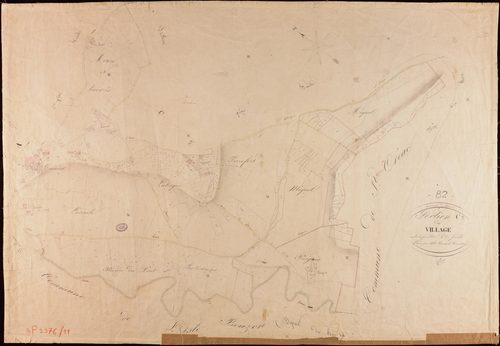 Gramont - Section C - Le Village, 3e feuille