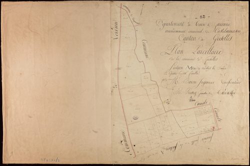 Grisolles - Section A - Les Ardelliés et Pinède, 1ère feuille