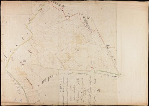 Grisolles - Section C - Les Moulins à vent, 1ère feuille