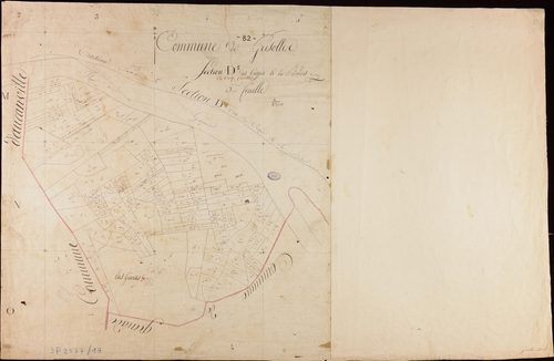 Grisolles - Section D - Les Crespis et las Bordes, 5e feuille