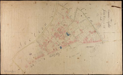 Grisolles - Section E - La Ville, 3e feuille