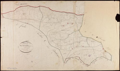 L'Honor-de-Cos - Section D - Aussac, 1ère feuille