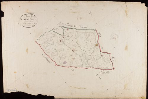 L'Honor-de-Cos - Section D - Aussac, 3e feuille