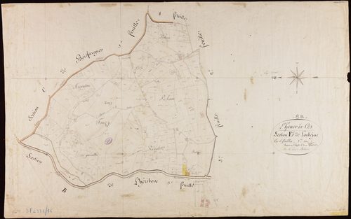 L'Honor-de-Cos - Section E - Loubéjac, 1ère feuille