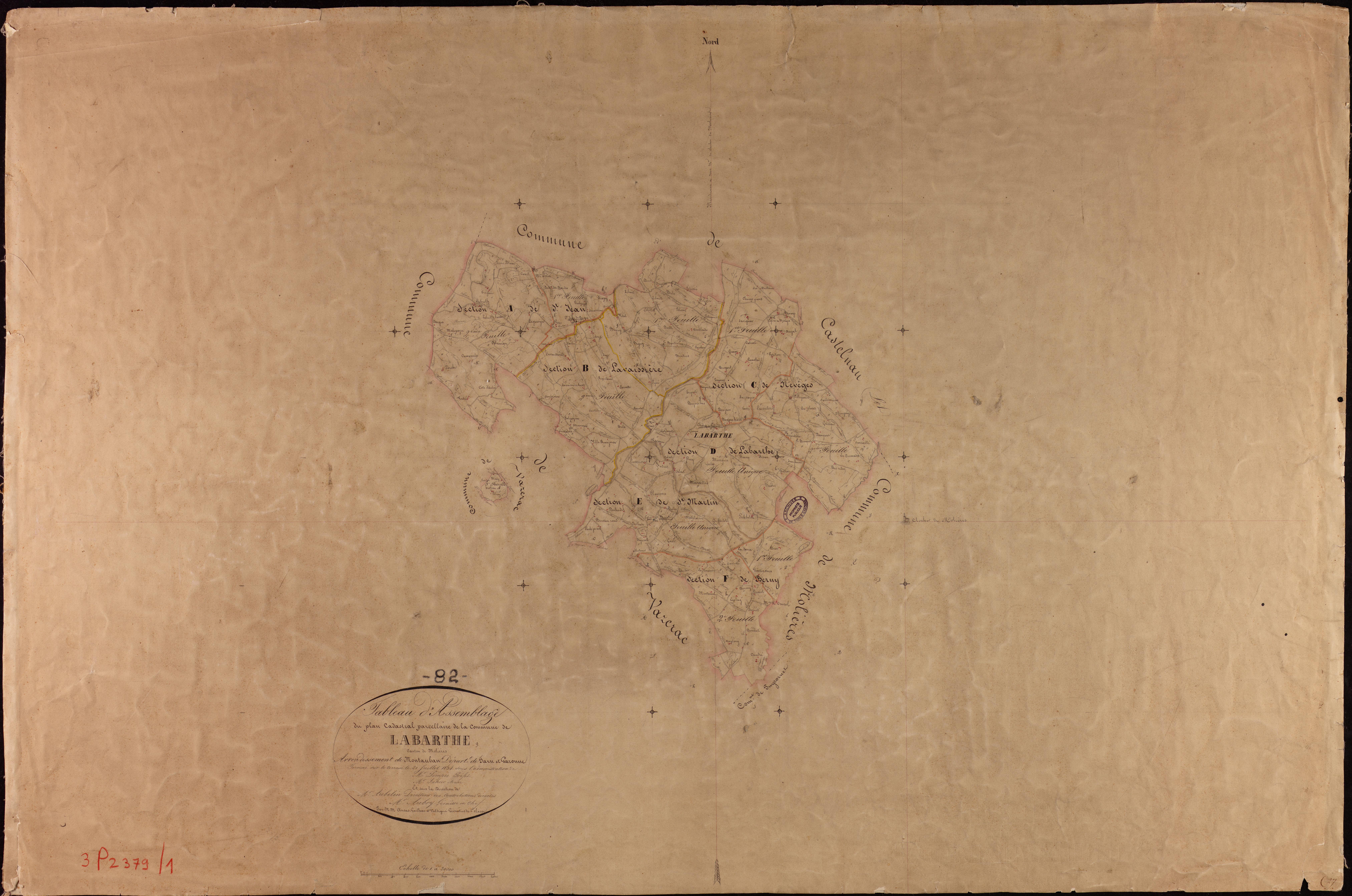 Labarthe - Tableau d'assemblage