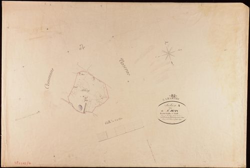 Labarthe - Section A - Saint-Jean, 3e feuille