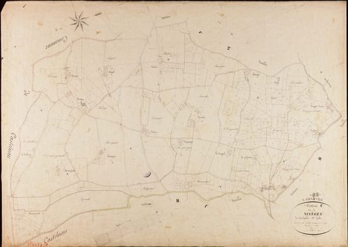 Labarthe - Section C - Nevèges, 1ère feuille