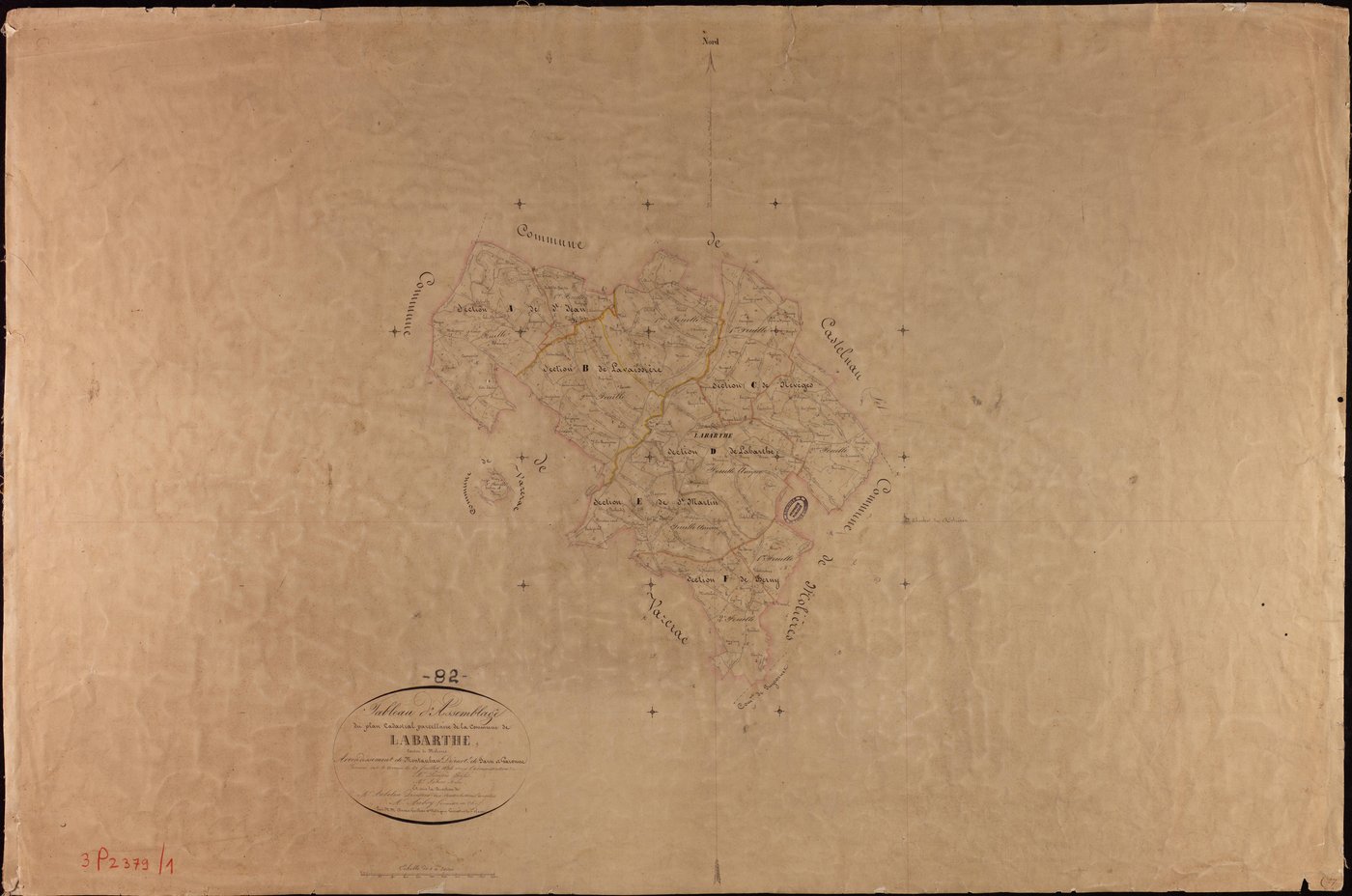 Labarthe - Tableau d'assemblage