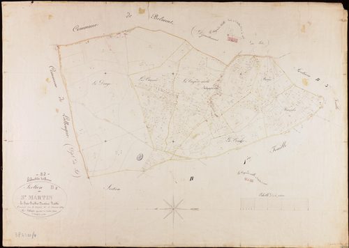 Labastide-de-Penne - Section B - Saint-Martin, 2e feuille
