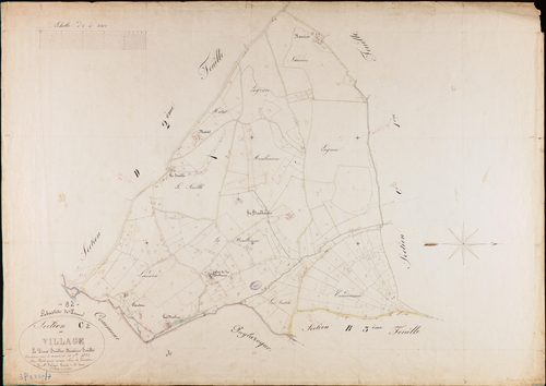 Labastide-de-Penne - Section C - Le Village, 2e feuille