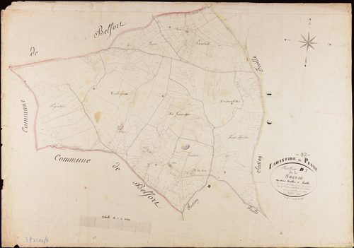 Labastide-de-Penne - Section D - Le Soulié, 1ère feuille