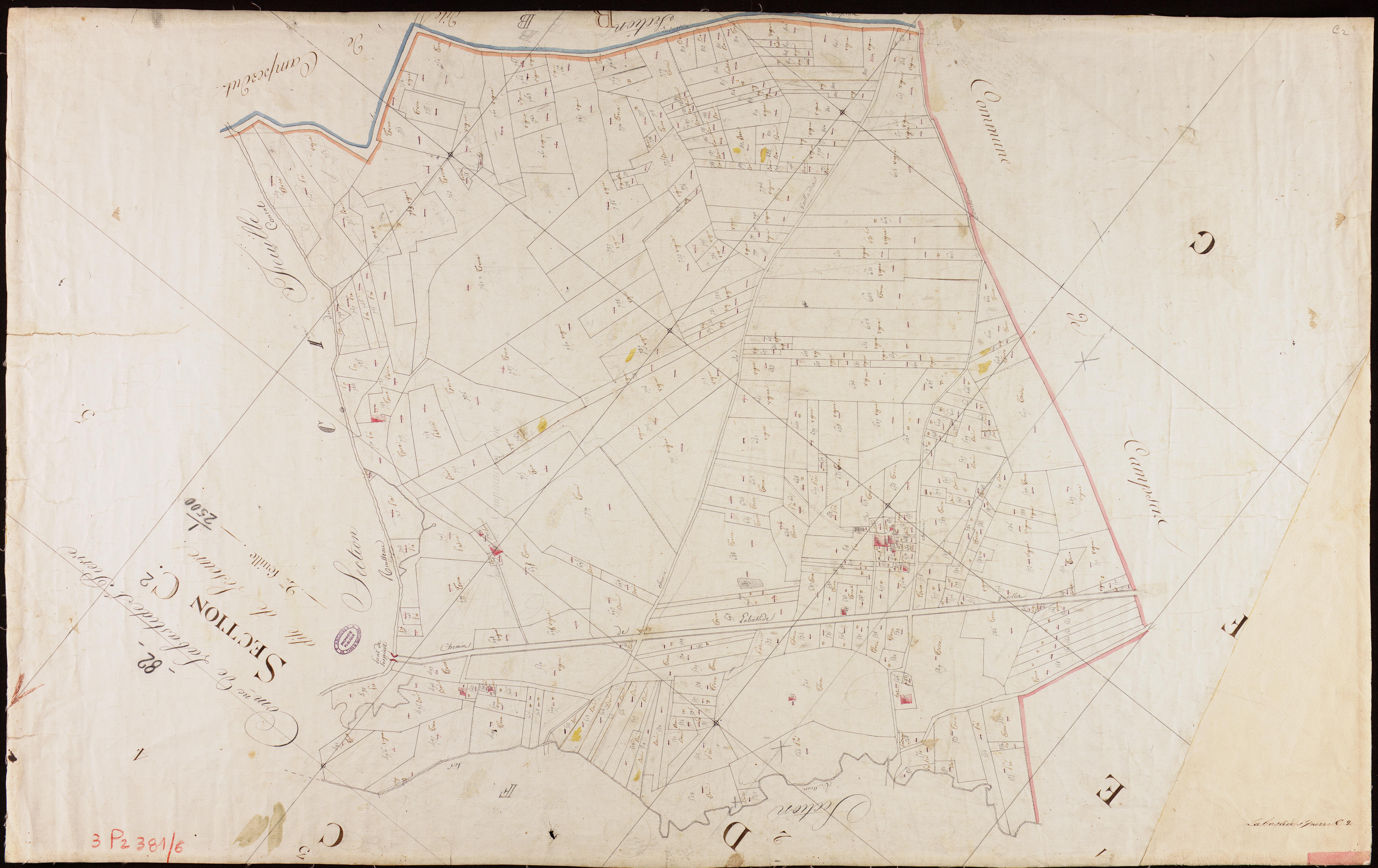 Labastide-Saint-Pierre - Section C - Lescure, 2e feuille