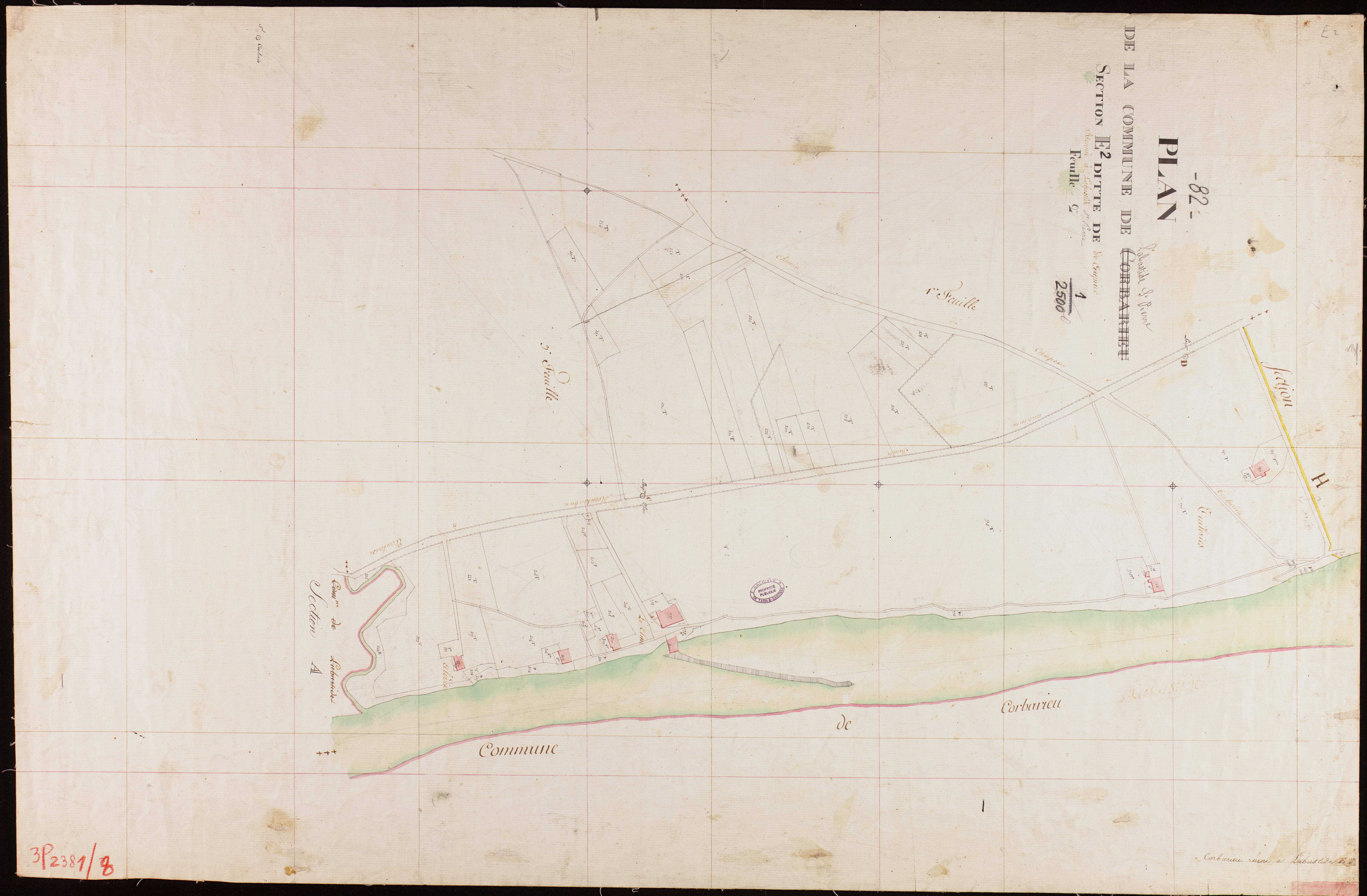 Labastide-Saint-Pierre - Section E - Coupiac, 2e feuille