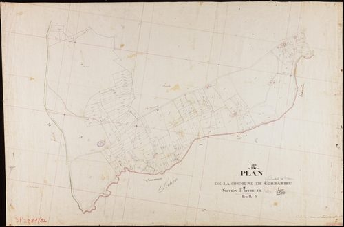 Labastide-Saint-Pierre - Section F - Callory, 3e feuille
