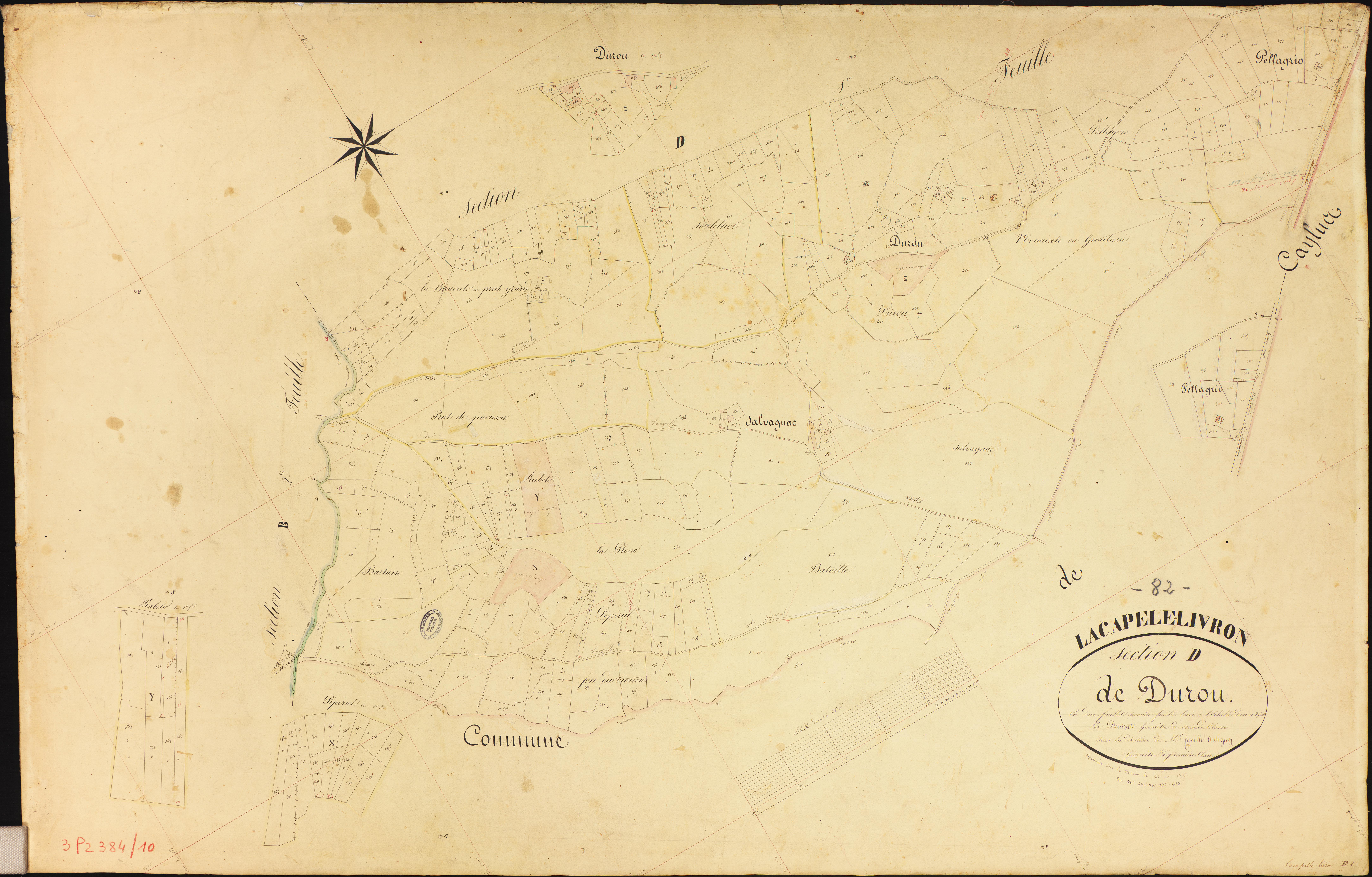 Lacapelle-Livron - Section D - Durou, 2e feuille