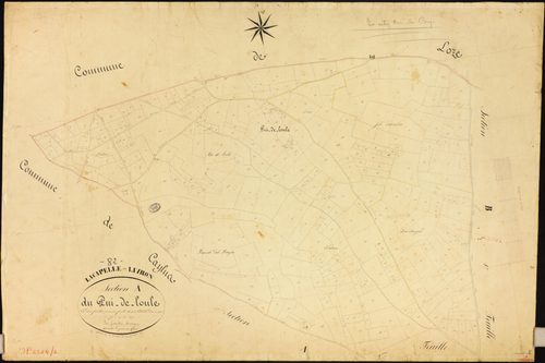 Lacapelle-Livron - Section A - Le Pui de Loule, 1ère feuille