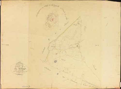 Chapelle - Section A - Le Village, 2e feuille
