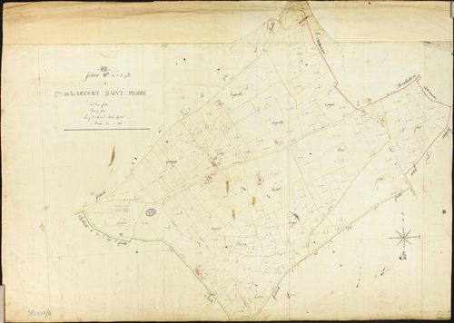 Lacourt-Saint-Pierre - Section B - La Guitario, 2e feuille