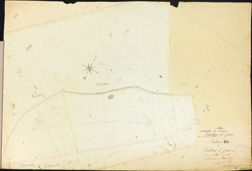 Lacourt-Saint-Pierre - Section B - La Guitario, 4e feuille