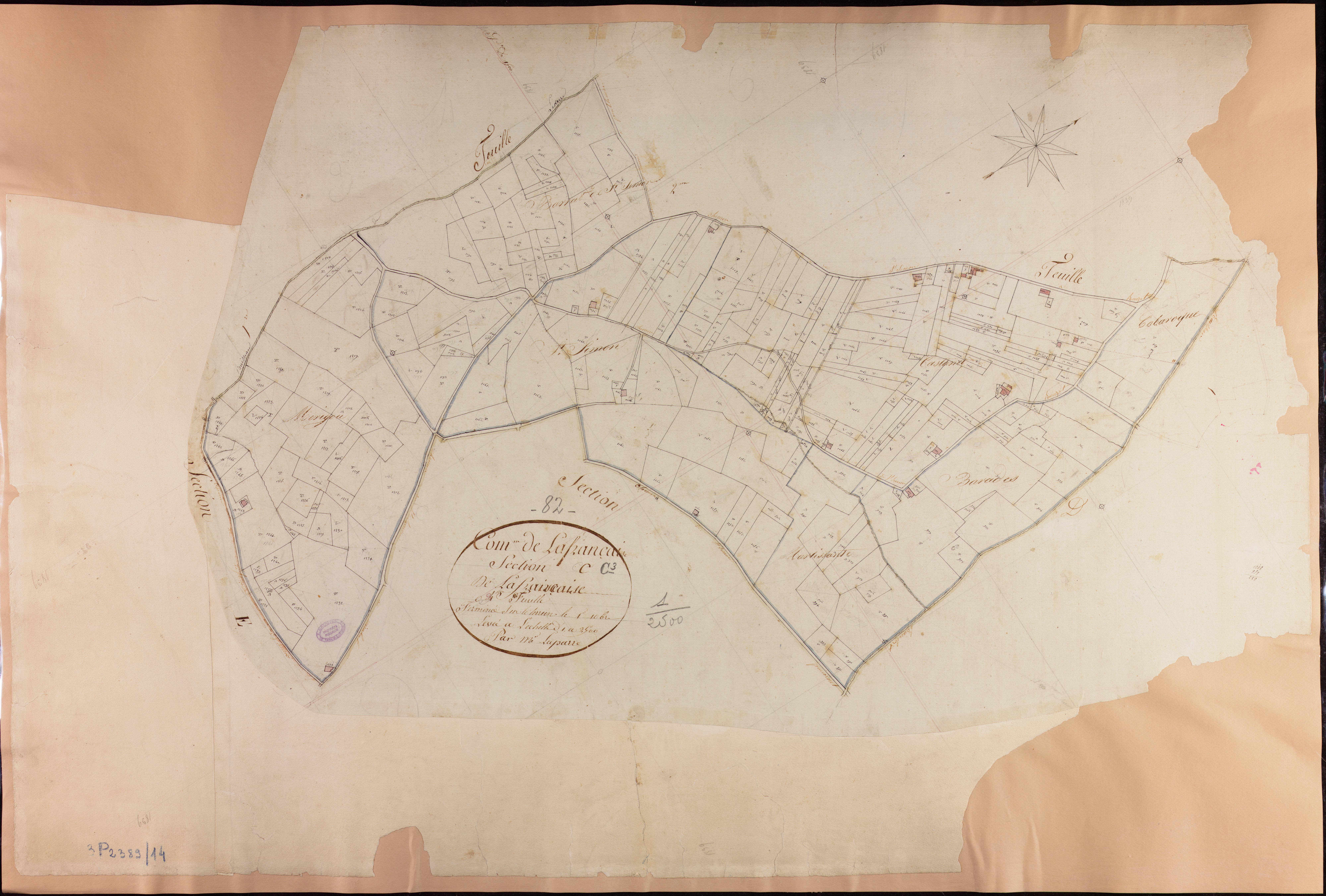 Lafrançaise - Section C - Lafrançaise, 3e feuille