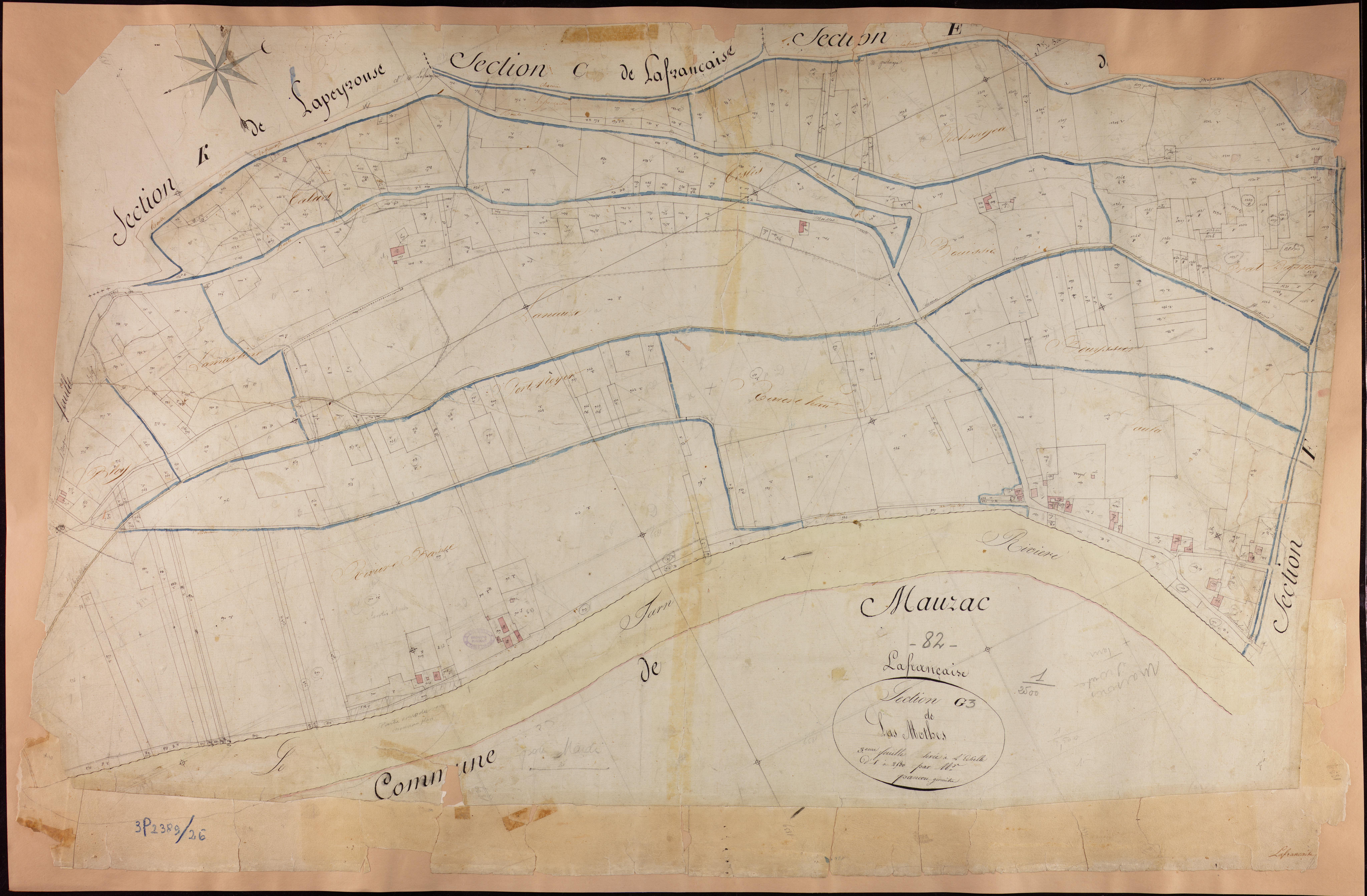 Lafrançaise - Section G - Las Mothes, 3e feuille