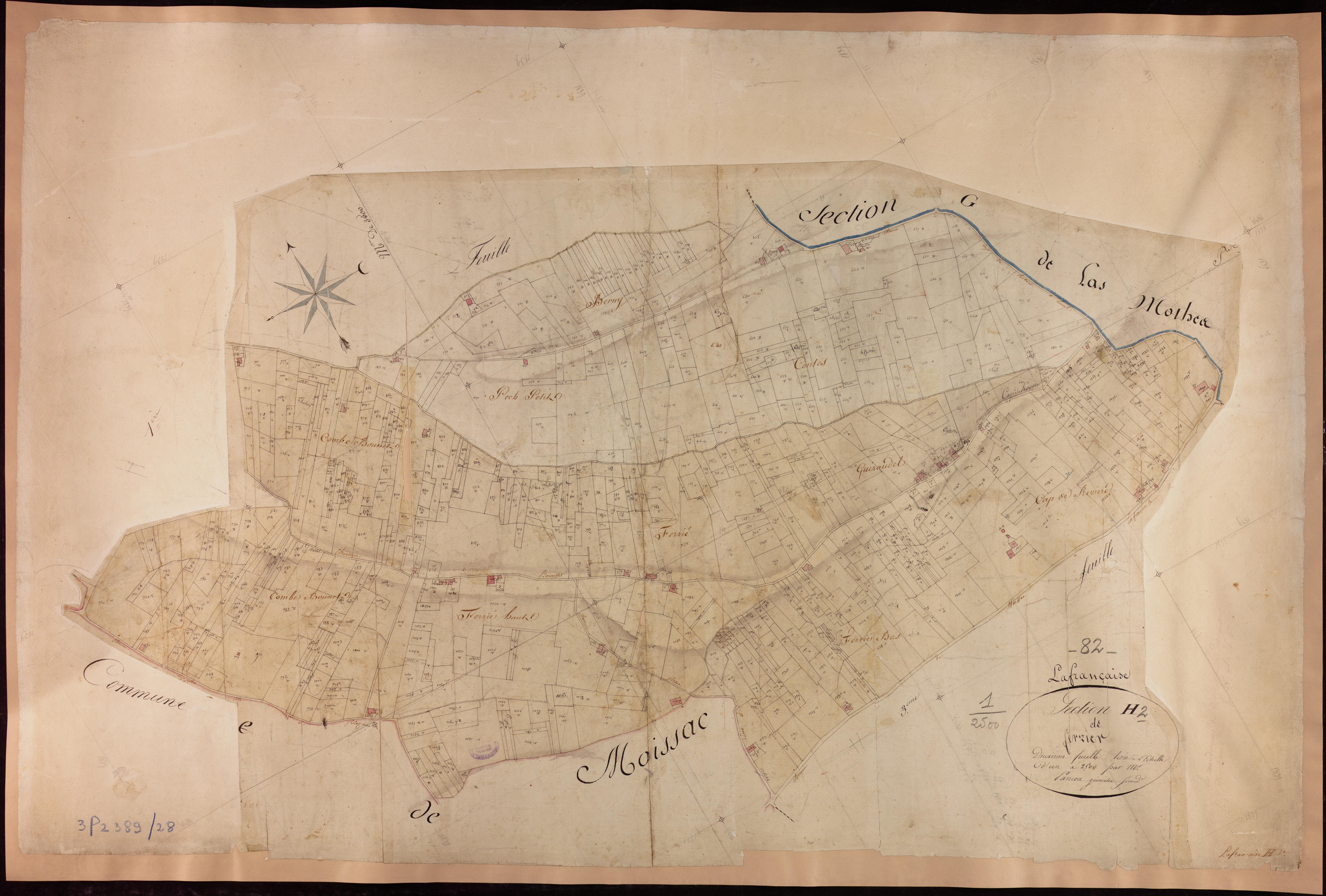 Lafrançaise - Section H - Les Ferriès, 2e feuille