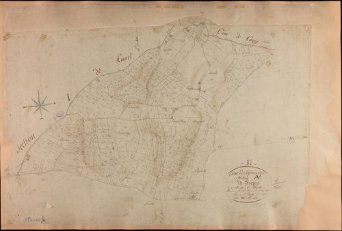 Lafrançaise - Section A - Preziès, 1ère feuille