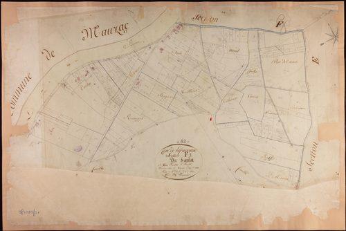 Lafrançaise - Section F - Le Saula, 1ère feuille