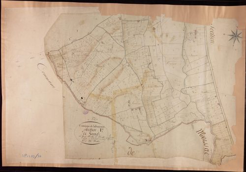 Lafrançaise - Section I - Lunel, 1ère feuille