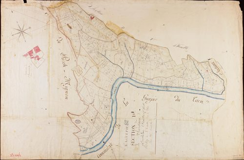 Laguépie - Section D - Ginestous, 1ère feuille