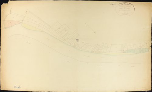 Lamagistère - Section A - Anselin, 2e feuille : alluvions et corrosions