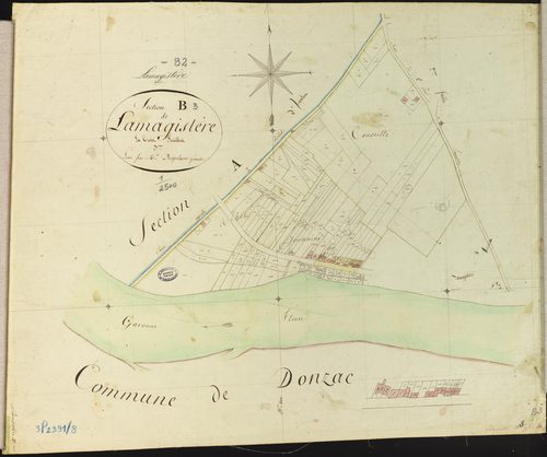Lamagistère - Section B - Lamagistère, 3e feuille