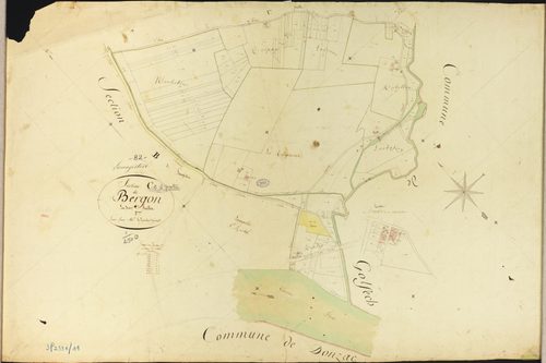Lamagistère - Section C - Bergon, 2e feuille