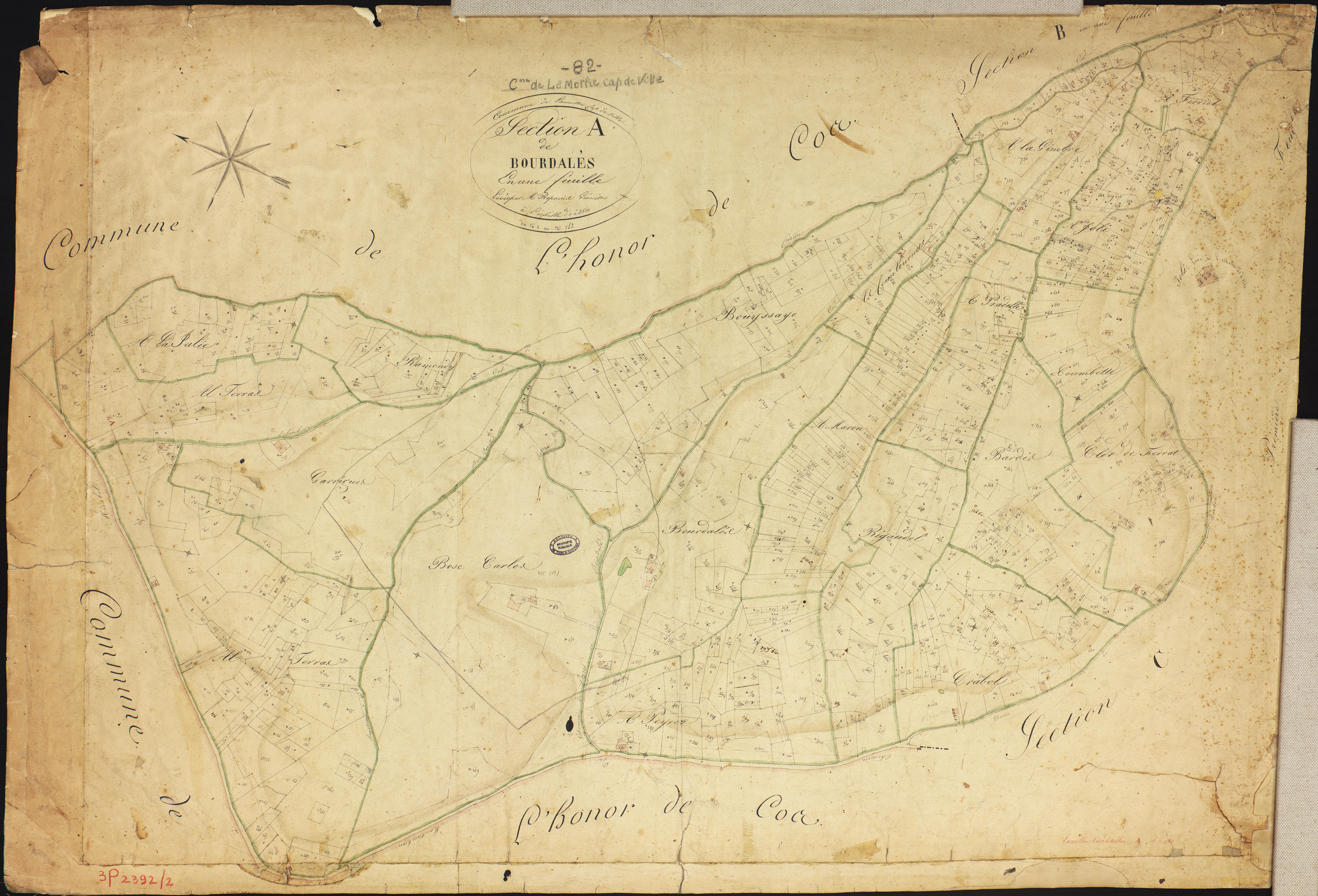 Lamothe-Capdeville - Section A - Bourdalès