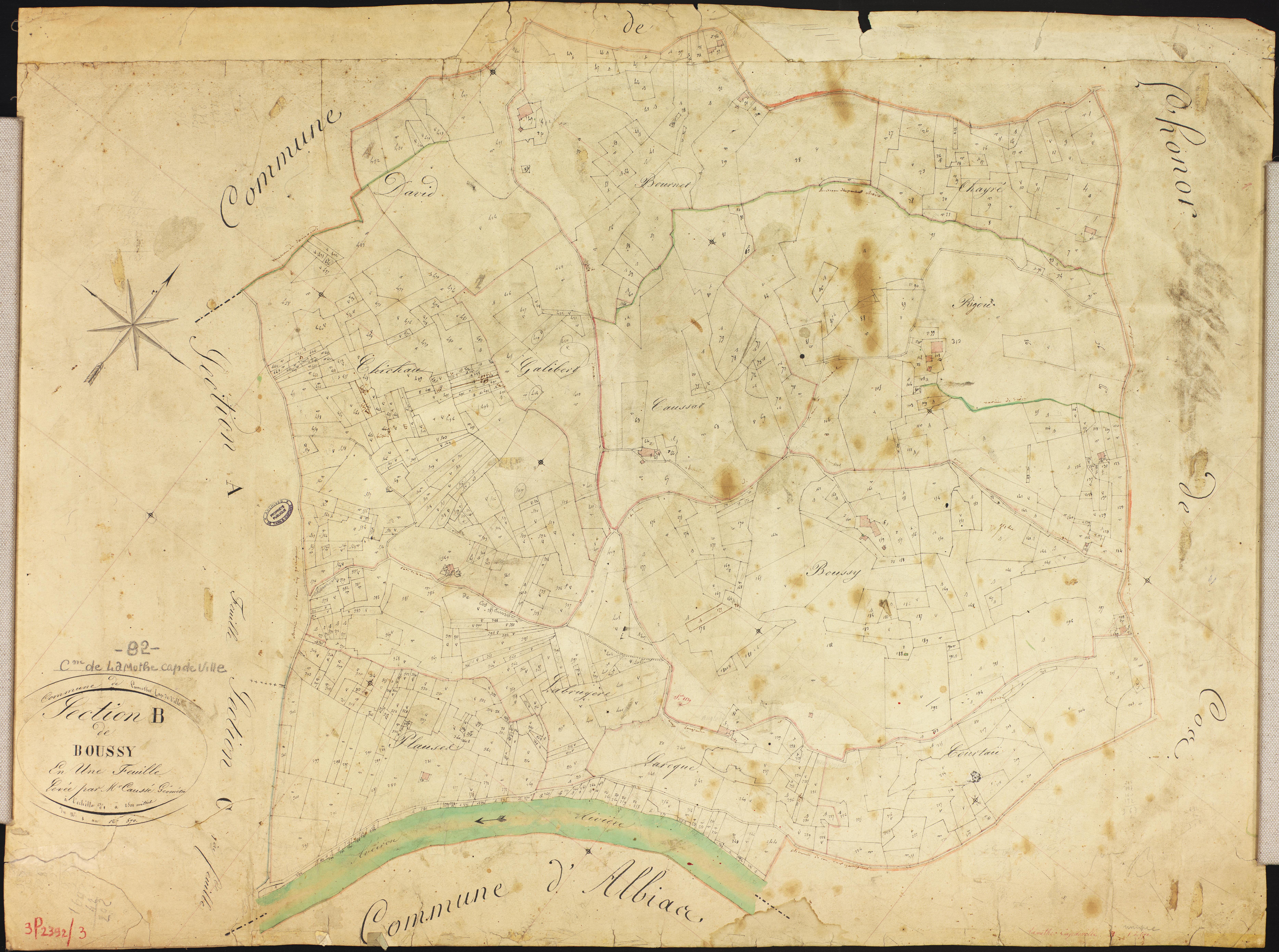 Lamothe-Capdeville - Section B - Boussy