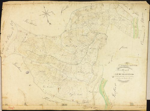 Lamothe-Capdeville - Section C - Cap de ville et Cos, 1ère feuille