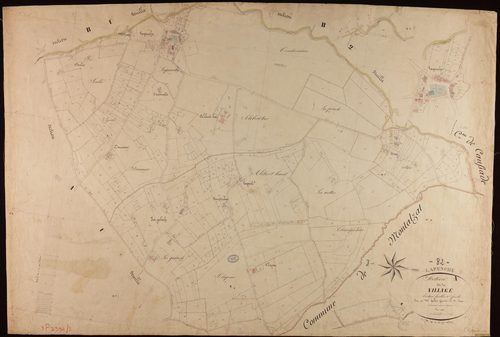 Lapenche - Section A - Le Village, 2e feuille