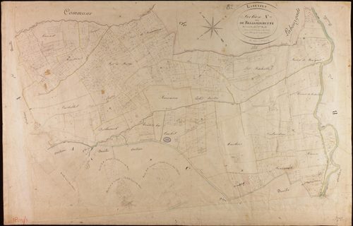 Larrazet - Section A - Belleperchette, 2e feuille