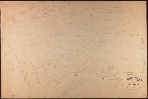 Lauzerte - Section B - Saint-Amans, 1ère feuille