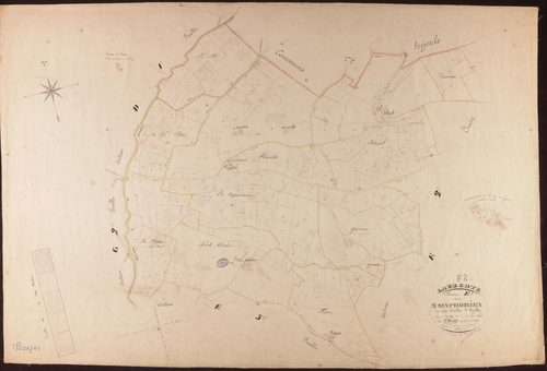 Lauzerte - Section E - Saint-Simphorien, 1ère feuille