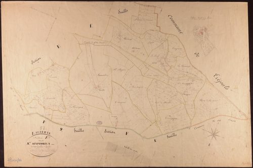 Lauzerte - Section E - Saint-Simphorien, 2e feuille