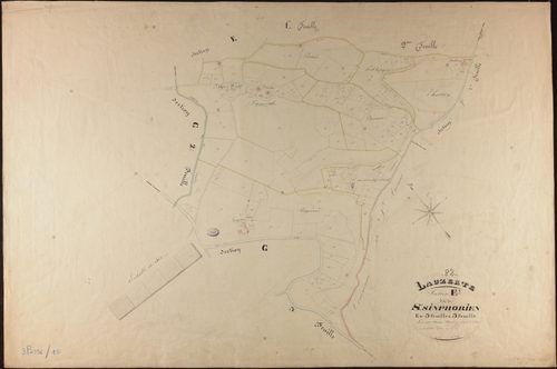 Lauzerte - Section E - Saint-Simphorien, 3e feuille