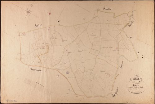 Lauzerte - Section G - La Ville, 3e feuille