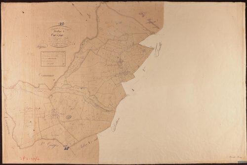 Lavaurette - Section A- Coustou, 1ère feuille