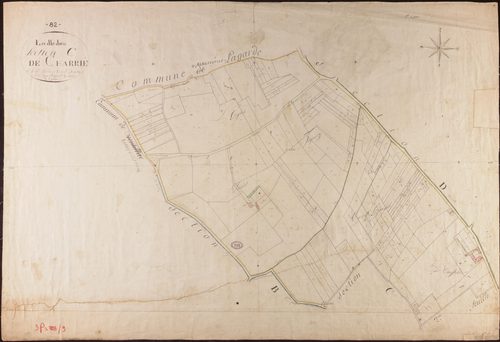 La Ville-Dieu-du-Temple - Section C - Charrié, 1ère feuille