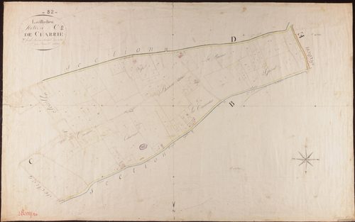 La Ville-Dieu-du-Temple - Section C - Charrié, 2e feuille