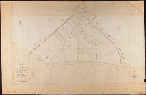 La Ville-Dieu-du-Temple - Section D - Bernoye, 1ère feuille